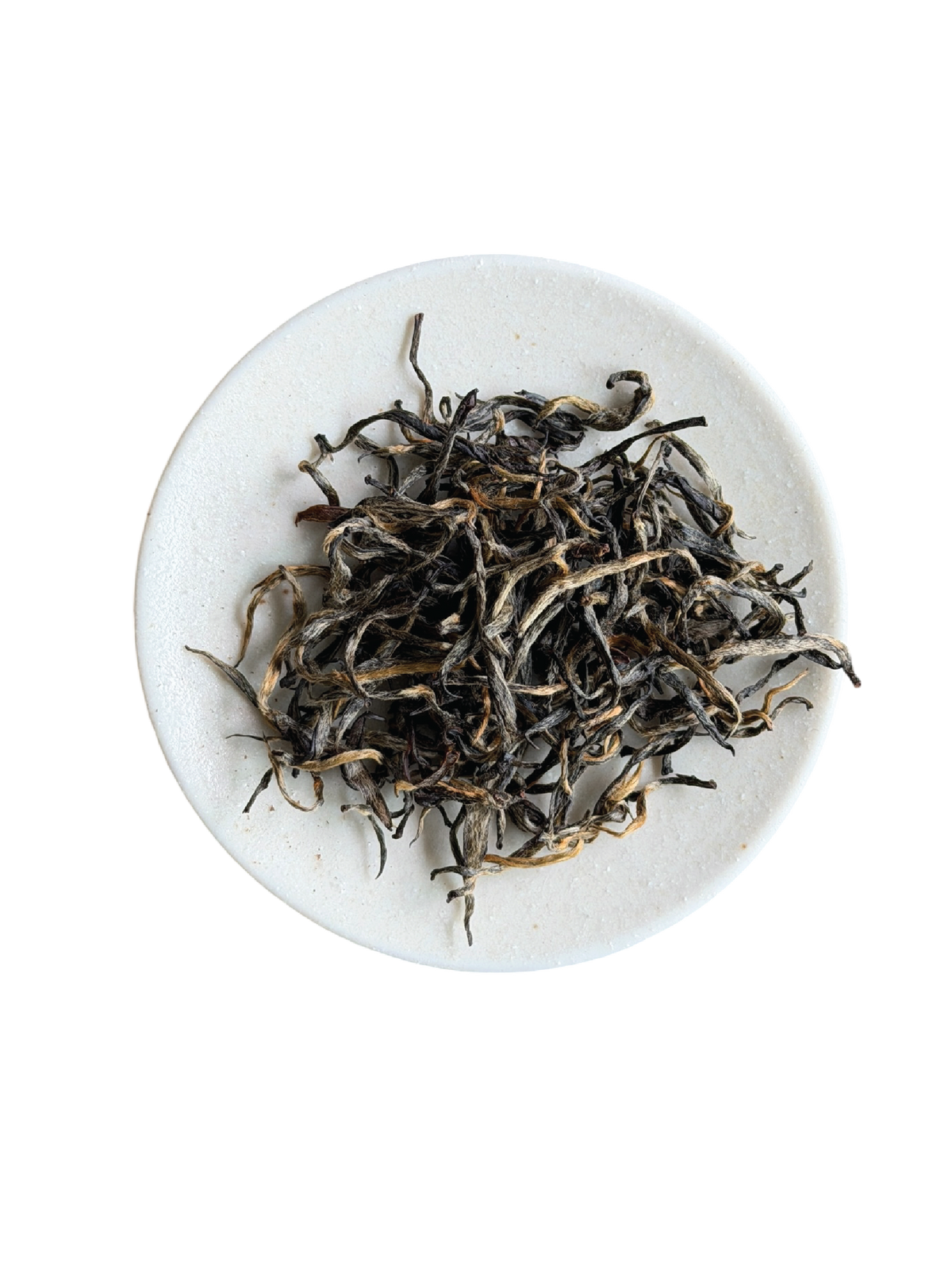 A 70% black, 30% golden tips in the dry leaves suggest an authentic Jin Jun Mei Black Tea. 